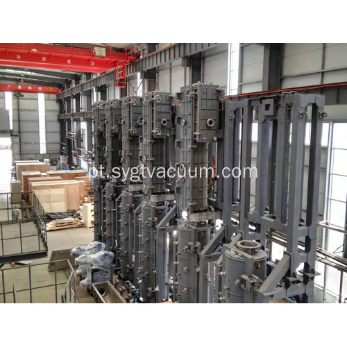 Forno de Sintarração de A vácuo semi-contínuo de fibra de fibra